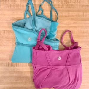 2 Lululemon tank tops
